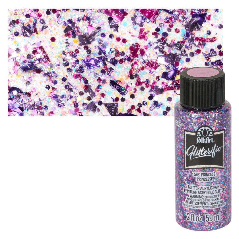 FolkArt Glitterific Acrylic Paints 59ml